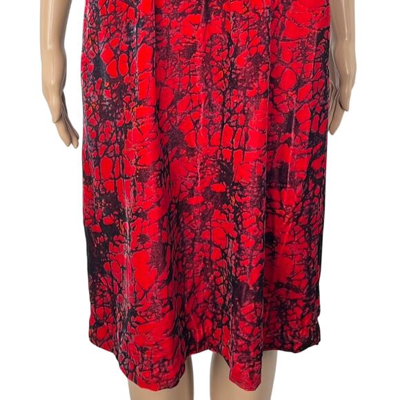 Rachel Comey One Shoulder Velvet Silk Blend Cocktail Holiday Dress - Picture 6 of 15